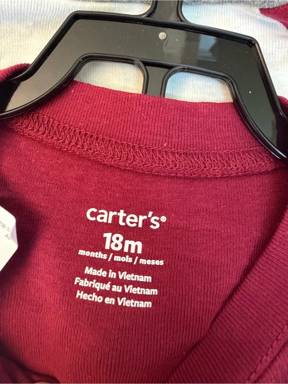 Carter's Boys 18 Months 4 Piece Matching Bodysuit Set, NWT